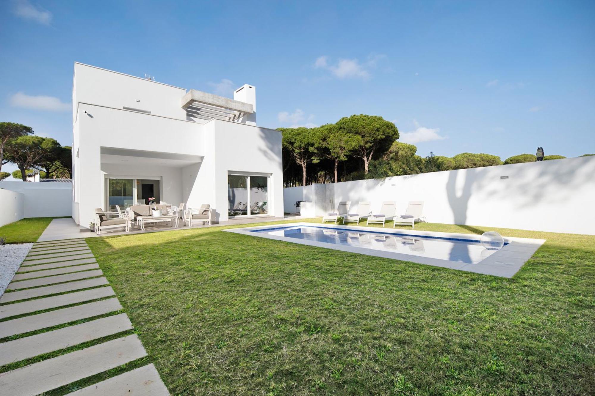 Villa Moderna En Chiclana Chiclana de la Frontera Exterior foto